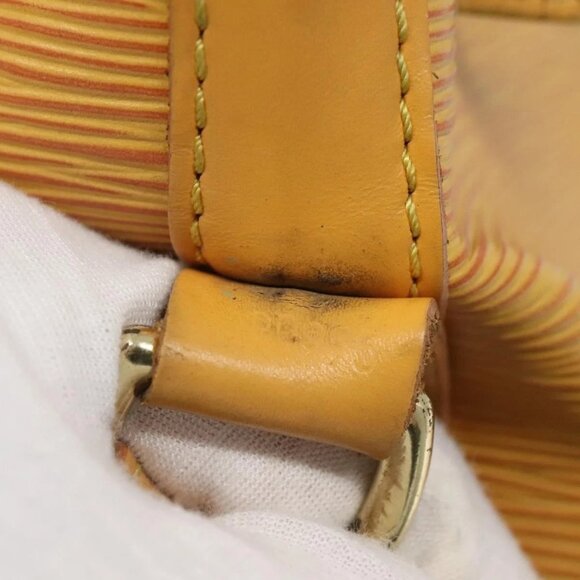 LOUIS VUITTON Epi Petit Noe Shoulder Bag Yellow M44109 LV Auth sw1355 - Picture 14 of 16